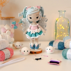 Evangeline amigurumi pattern by P'tite Peste