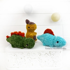 11-in-1 Dinosaur amigurumi pattern by TANATIcrochet