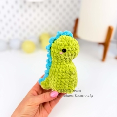 3 in 1 Dinosaurs amigurumi pattern by TANATIcrochet