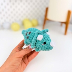 3 in 1 Dinosaurs amigurumi by TANATIcrochet