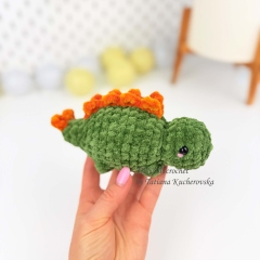 3 in 1 Dinosaurs amigurumi pattern by TANATIcrochet