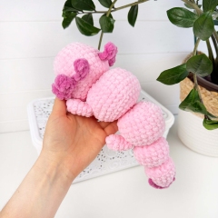 Axolotl 3D amigurumi by TANATIcrochet