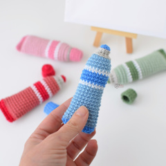Acrylic Paint Set amigurumi pattern by Elisas Crochet