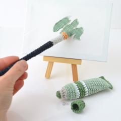 Acrylic Paint Set amigurumi by Elisas Crochet
