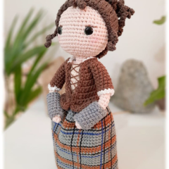 Claire & Jamie amigurumi by Conmismanoss