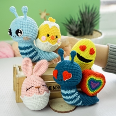 Snail Friends 2 amigurumi pattern by Lennutas
