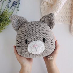 Cat Kitty Pillows amigurumi by Ana Maria Craft
