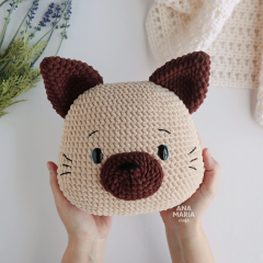 Cat Kitty Pillows amigurumi pattern by Ana Maria Craft