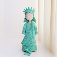 Patriotic Doll Outfits amigurumi pattern by Fluffy Tummy