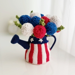 Watering Can amigurumi by Fluffy Tummy