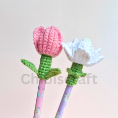Reversible Jasmine and Mini Tulip F amigurumi pattern by Chibiscraft