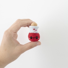 14 Days of Mini Valentine Amigurumi amigurumi pattern by A Menagerie of Stitches