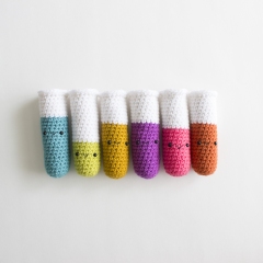 Chemistry Set amigurumi pattern by A Menagerie of Stitches