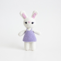 Spring Bunny Duo amigurumi by A Menagerie of Stitches