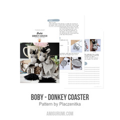 Boby - donkey coaster amigurumi pattern by Plączenitka