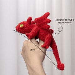 Baby Dragon  amigurumi pattern by The Loop Story