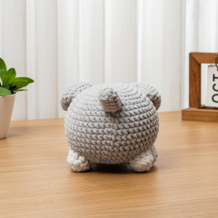 Schnauzer Dog amigurumi pattern by The Loop Story