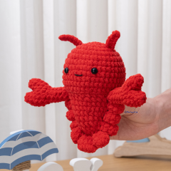 Seal Walrus Lobster Whale Bundle amigurumi by The Loop Story