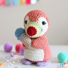 Scoopie the puffin amigurumi by LikeALigerCrochet