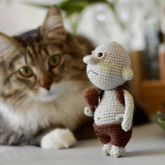 Doll Troll Granok amigurumi by Crochery