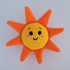 Shining Sun amigurumi by engurumist