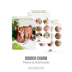Dodoco Charm amigurumi pattern by SefyCrochet