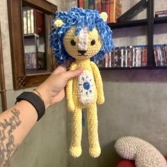 Care Lion amigurumi by Domigurumi