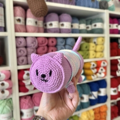 Marshmeow amigurumi by Domigurumi