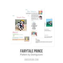 Fairytale Prince amigurumi pattern by Domigurumi