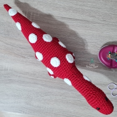 Don the Diplodocus amigurumi pattern by Little Green Bear