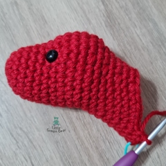 Don the Diplodocus amigurumi pattern by Little Green Bear