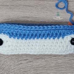 Hank the Hammerhead Shark amigurumi pattern by Little Green Bear