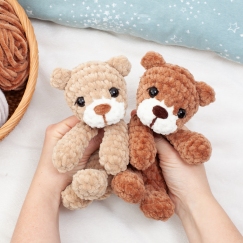 No sew mini bear snuggler