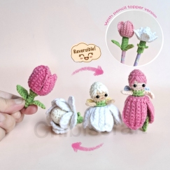 Reversible Jasmine and Mini Tulip F