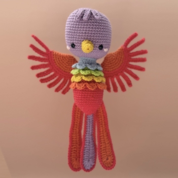 Gon, the Phoenix amigurumi pattern by Amour Fou