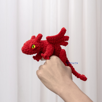 Baby Dragon  amigurumi pattern by The Loop Story