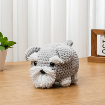 Schnauzer Dog  amigurumi pattern by The Loop Story