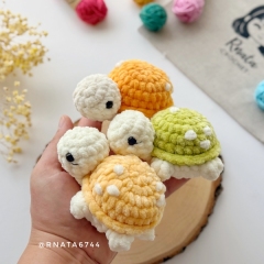 Crochet Mini Turtle amigurumi pattern by RNata