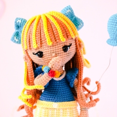 Lina amigurumi pattern by P'tite Peste