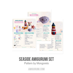 SEASIDE AMIGURUMI SET amigurumi pattern by Mongoreto