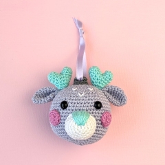 Christmas baubles amigurumi pattern by Mrs Milly