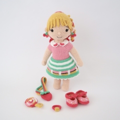 Candice Candy Girl amigurumi pattern by Smiley Crochet Things