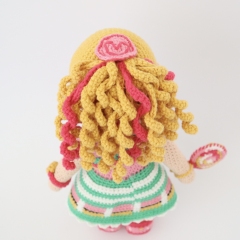 Candice Candy Girl amigurumi pattern by Smiley Crochet Things