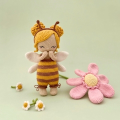 Bumble the Honey Sprite  amigurumi by Sarah's Hooks & Loops