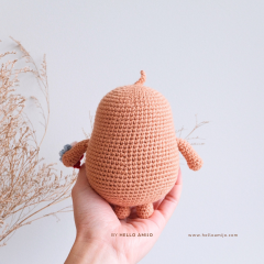 Floral Potato Crochet Pattern amigurumi by Hello Amijo