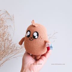 Floral Potato Crochet Pattern amigurumi pattern by Hello Amijo