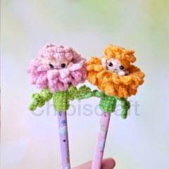 Reversible Marigold & Dahlia Fairy amigurumi pattern by Chibiscraft