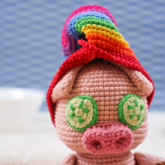 Bathilda, the Spa Queen amigurumi pattern by Crocheniacs