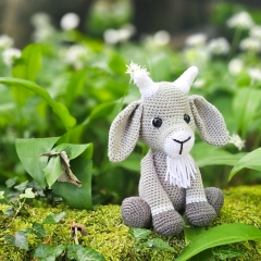 Gouda the Goat amigurumi pattern by LittleEllies_Handmade