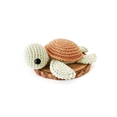 No-Sew Turtle amigurumi by Stitch by Fay